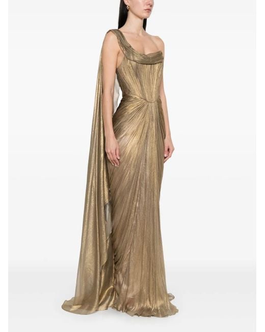 IRIS SERBAN Natural Elem Maxi Dress
