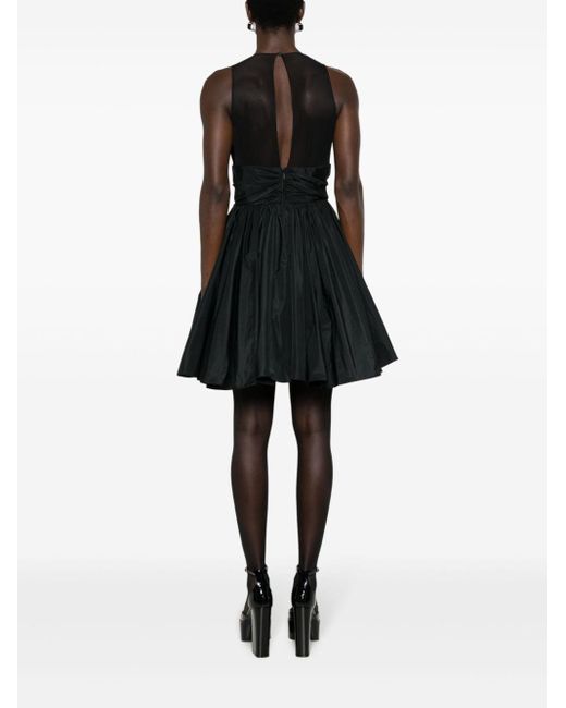 Pinko Black Kleid mit V-Ausschnitt