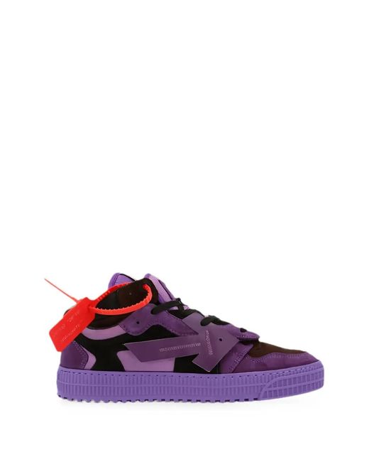 Off-White c/o Virgil Abloh Purple Off-Court 3.0 Sneakers
