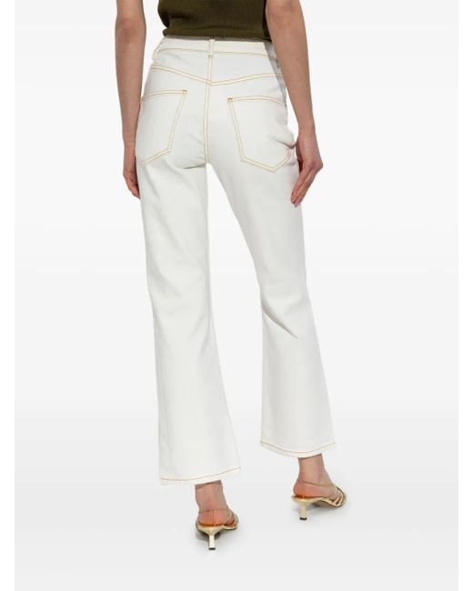 Tory Burch White Jeans