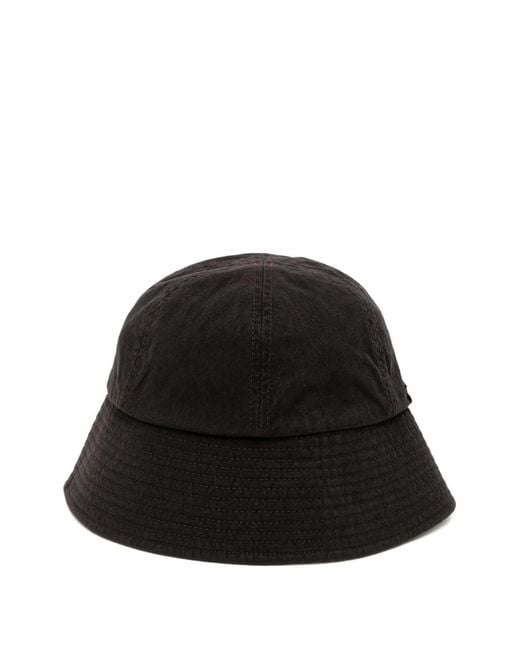 Comme des Garçons Black Logo-Patch Bucket Hat for men