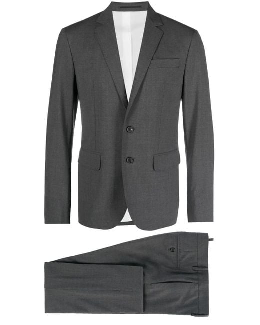 DSquared² Gray Single-Breasted Suit for men