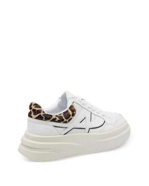 Ash White Icone Platform Sneakers