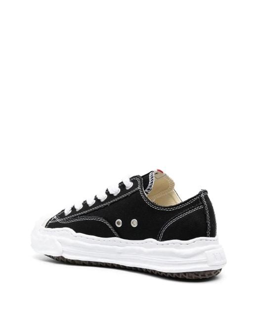 Maison Mihara Yasuhiro Black Hank Low-Top Sneakers