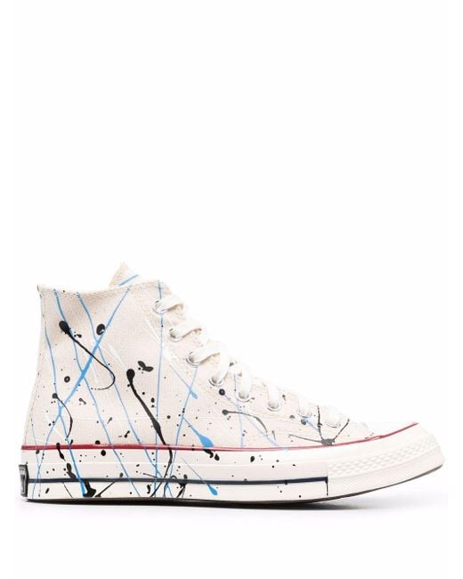 Converse Chuck Taylor Paint Splatter Sneakers for Men | Lyst