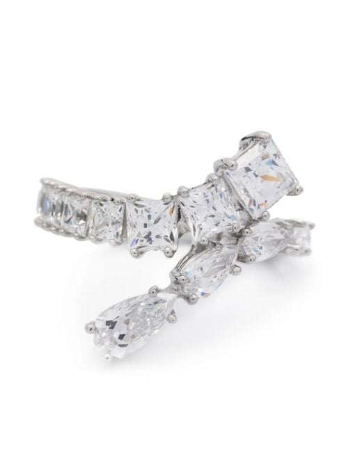 Swarovski White Matrix Ring