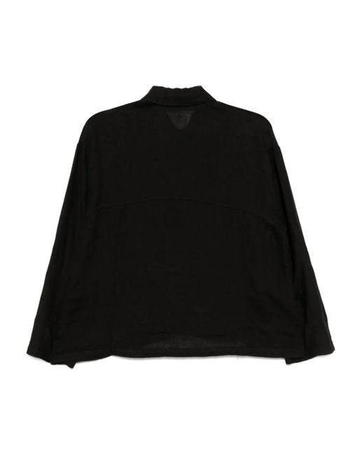 Transit Black Long-sleeved Shirt