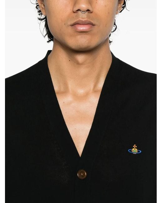 Vivienne Westwood メンズ ブラック Alex カーディガン