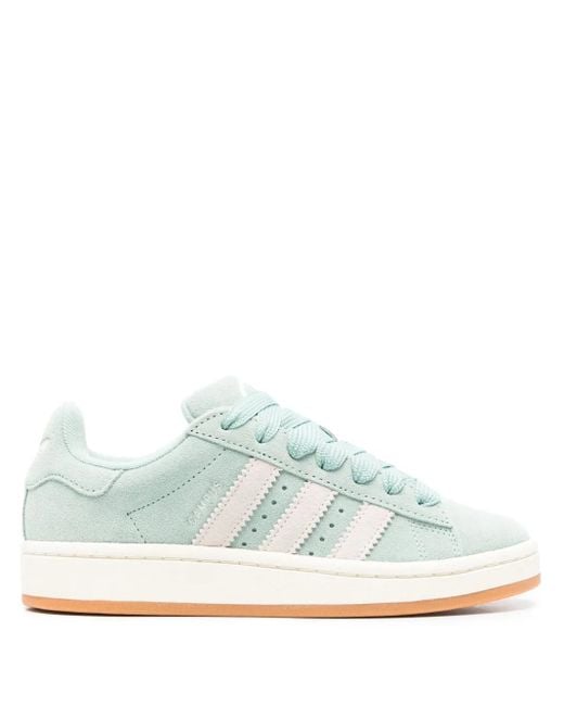 Adidas White Campus 00's Suede Sneakers