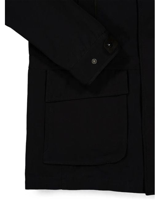 Tom Ford Black Twill Collar Field Jacket for men