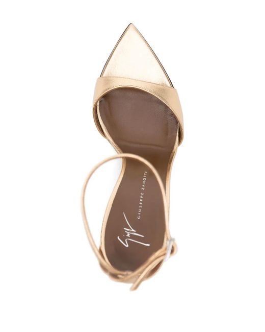 Giuseppe Zanotti Metallic 105Mm Intriigo Sandals