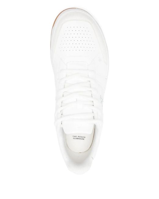 On Shoes White The Roger Clubhouse Sneakers for men