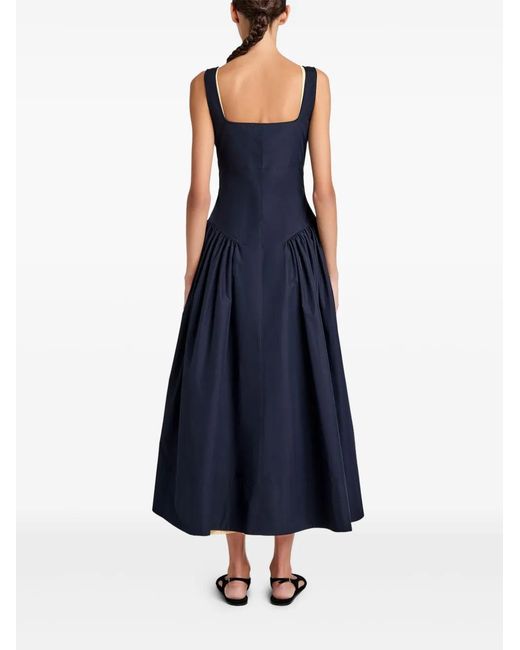 Proenza Schouler Blue Kendall Midi Dress