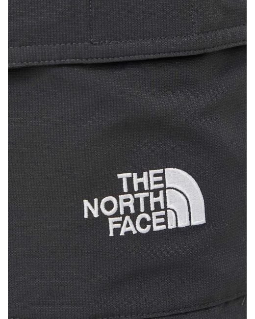 The North Face Blue Logo-Detail Cargo Shorts for men