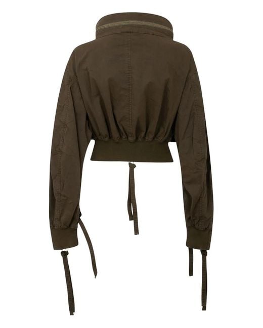 DSquared² Green Multiple-Pocket Cargo Jacket