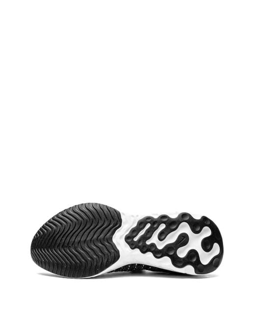 Nike White React Phantom Run Flyknit Sneakers
