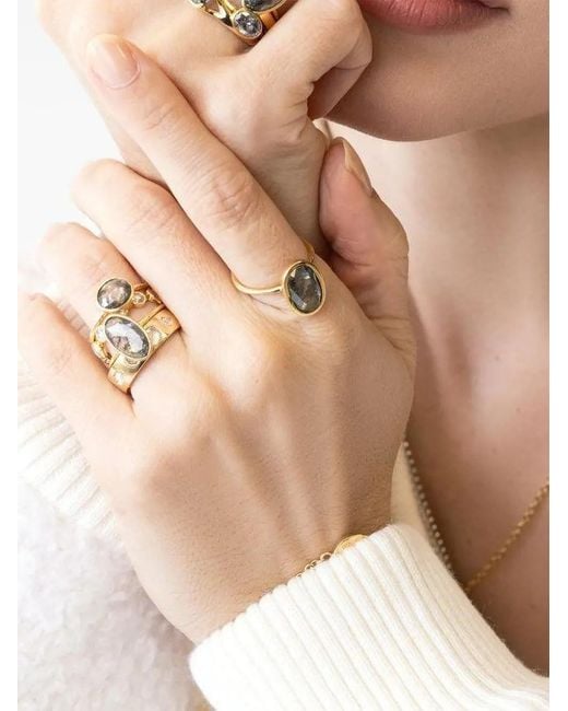 Nimo With Love Metallic 18K The Skinny Diamond Ring