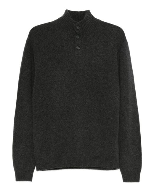 Daniele Fiesoli Pullover Mit Stehkragen in Black für Herren