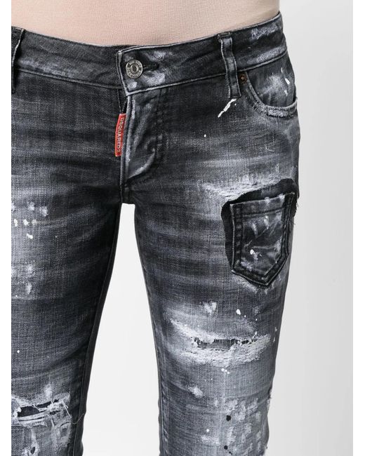 DSquared² Blue Shorts Grey