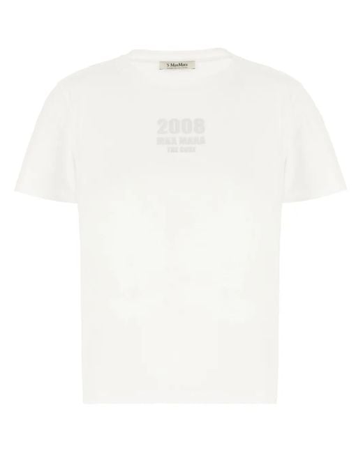Max Mara ジャージー Tシャツ White