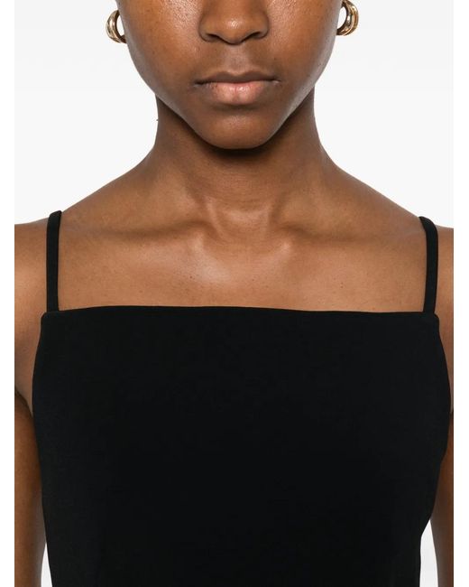 Givenchy Black Sliced Mini Dress