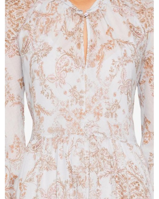 Forte_forte White Floral-Print Maxi Dress