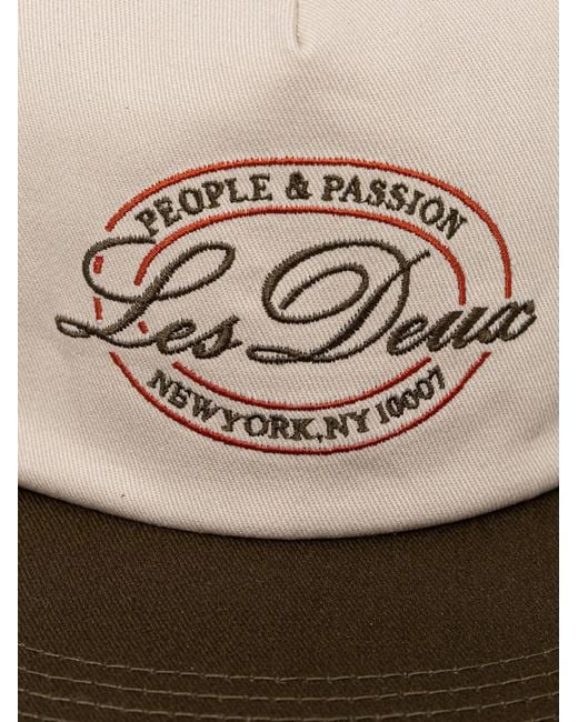 Les Deux Natural Glen Logo Baseball Cap for men