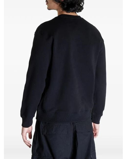Lee Jeans Blue Logo-Patch Sweatshirt for men