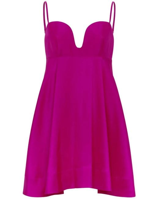 Vestido corto Alta Azeeza de color Purple