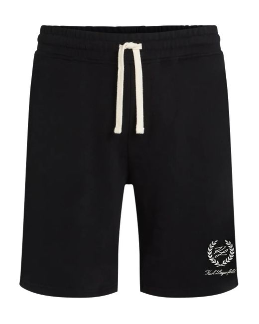 メンズ Karl Lagerfeld ショートパンツ Black