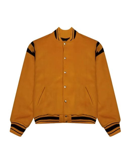 Rhude Bomberjack Met Logodetail in het Brown voor heren