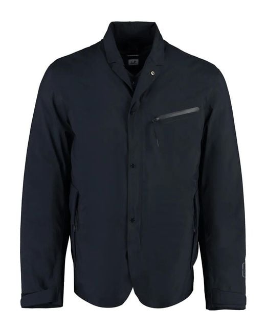 Plumífero De Tejido Técnico C P Company de hombre de color Blue