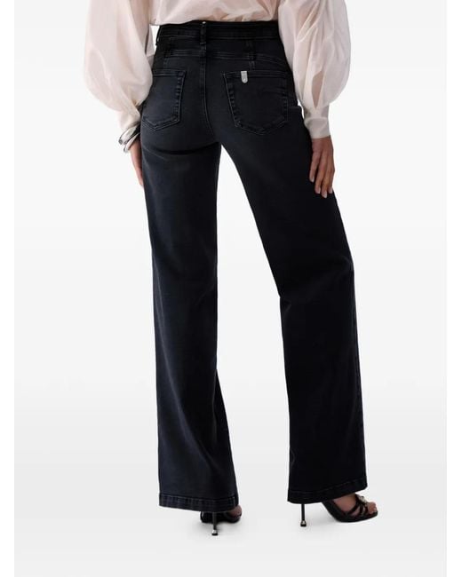 Liu Jo Black Flared Jeans