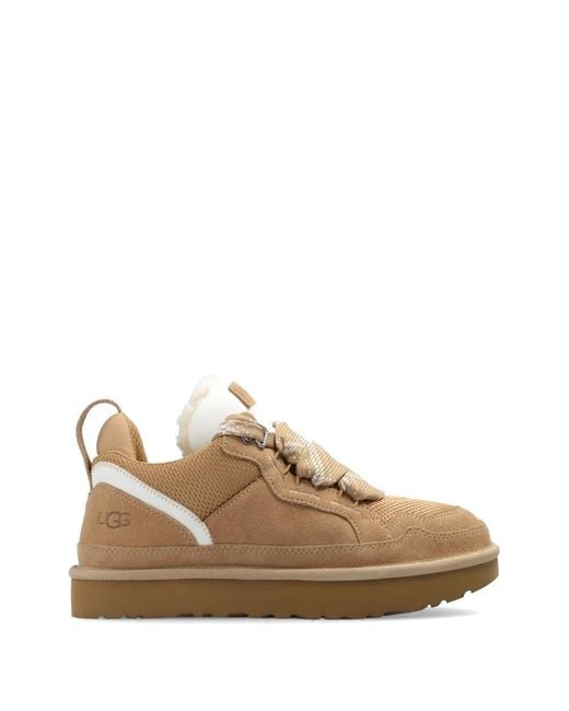 Ugg Natural Towmel Leather Sneakers