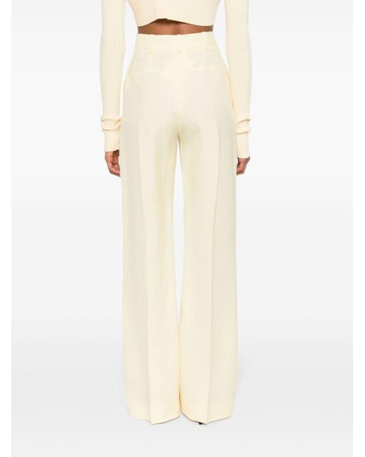 Jacquemus Natural High-waisted Trousers