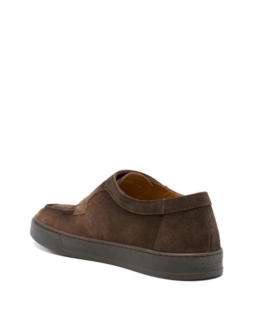 Doucal's Brown Steve Rs Loafers for men