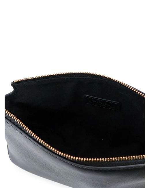 Pinko Black Love Birds Clutch Bag