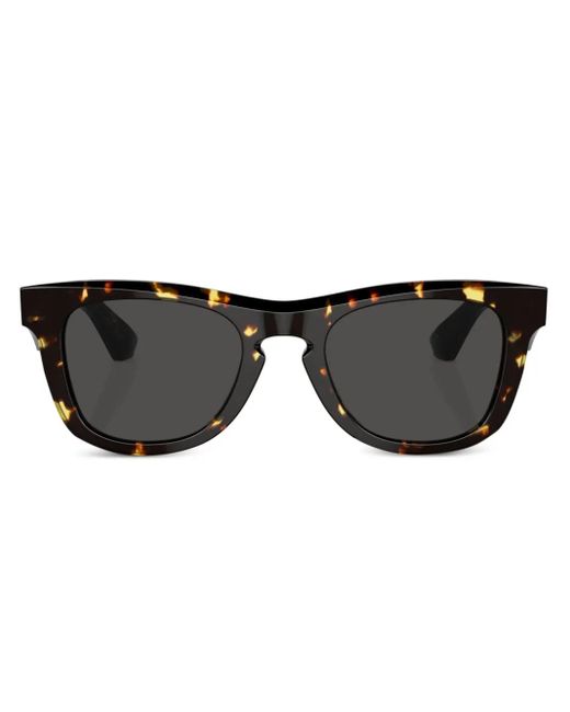 Burberry Zonnebril Met Vierkant Montuur in het Black voor heren