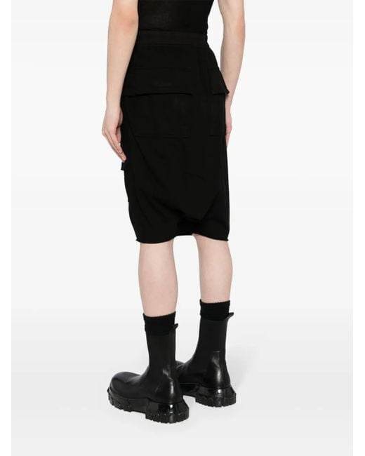 Rick Owens Klassische Cargo-Shorts in Black für Herren