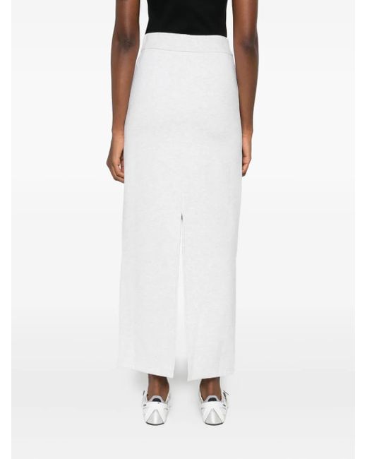 Gonna Lunga di Coperni in White