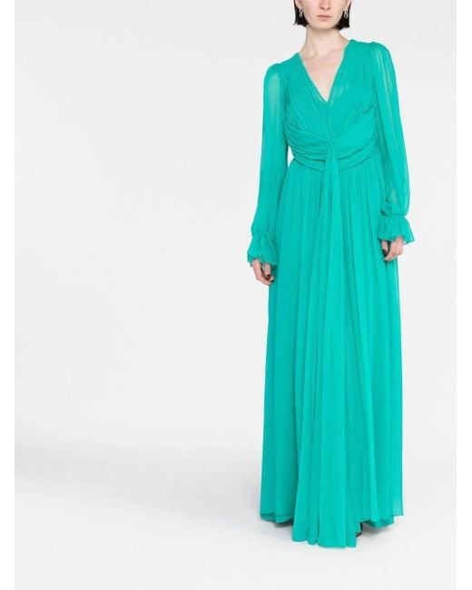 Alberta Ferretti Green Dresses