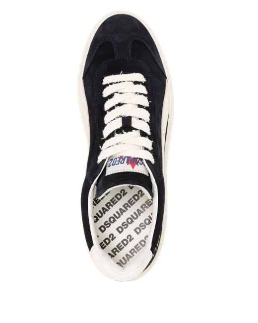 DSquared² Black Low-Top Sneakers for men