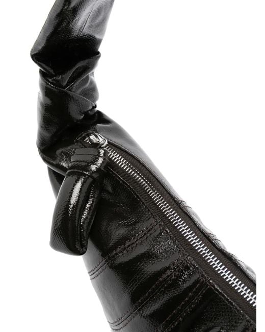 Lemaire Black Small Croissant Bag