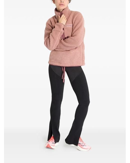 Adidas Pink Buttoned Sweater