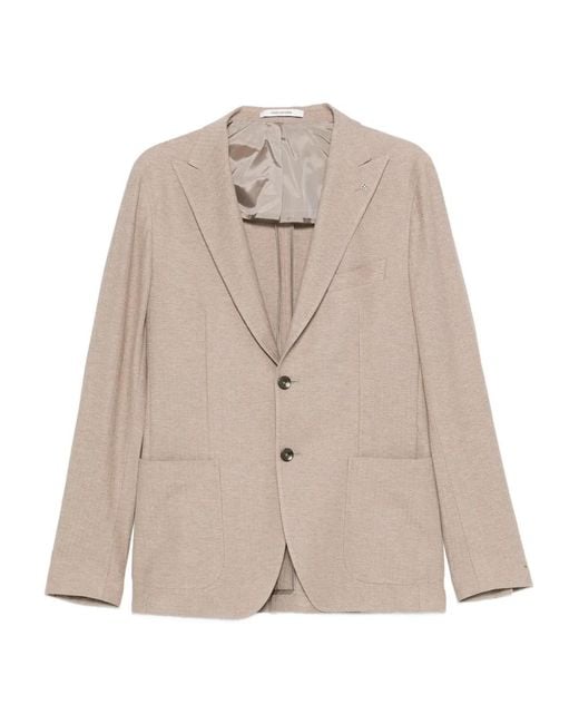 Tagliatore Natural Two-Button Blazer for men