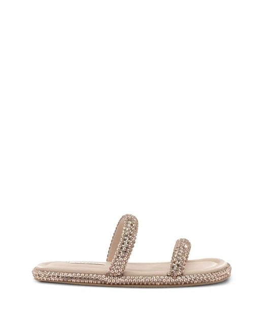 Casadei Multicolor Bead-Embellished Sandals
