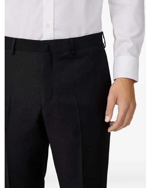 Hackett Geplooide Pantalon in het Black voor heren