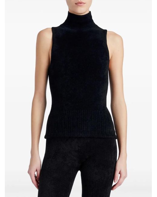 Proenza Schouler Blue Mackenzie Knit Top