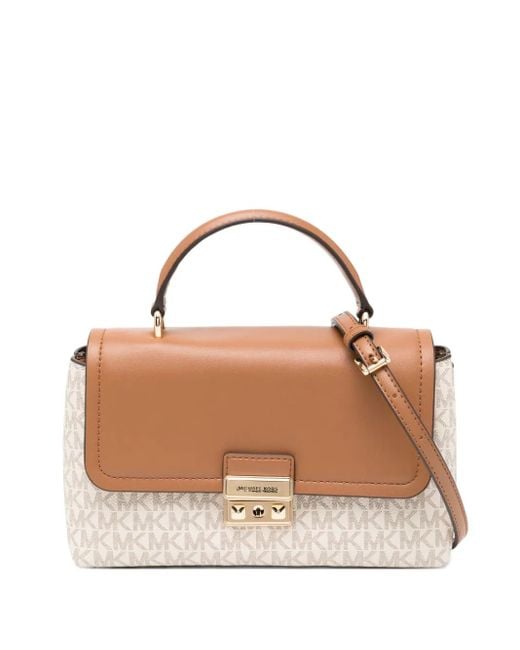Michael Kors Brown Medium Tribeca Crossbody Bag
