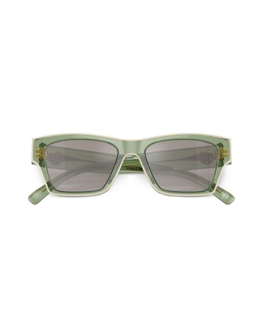Tory Burch Gray Outlined Square-frame Sunglasses